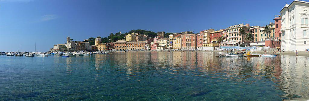 Hotel Riviera Rapallo Bagian luar foto