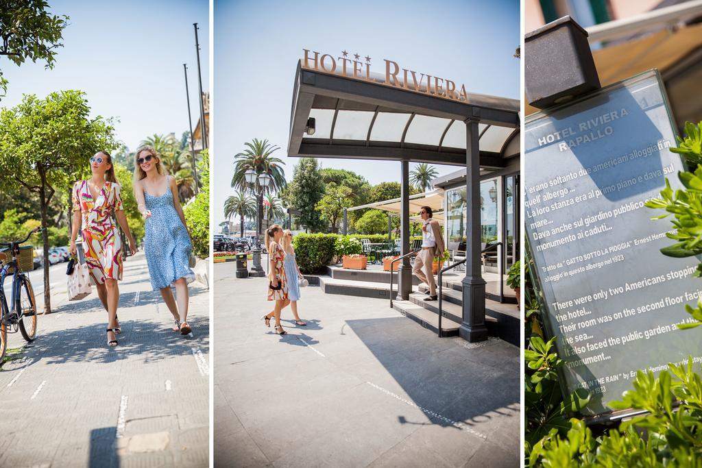 Hotel Riviera Rapallo Bagian luar foto