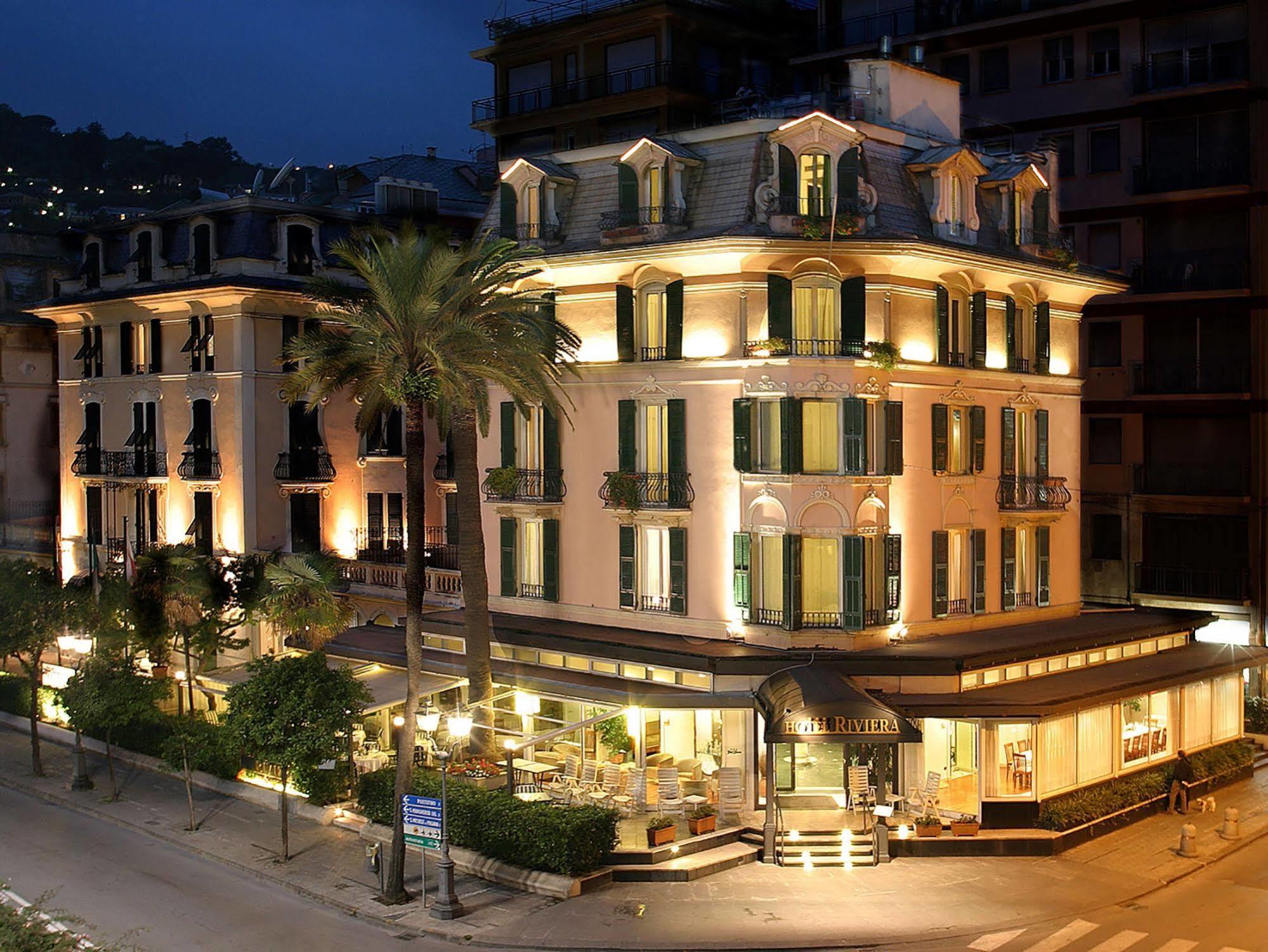 Hotel Riviera Rapallo Bagian luar foto